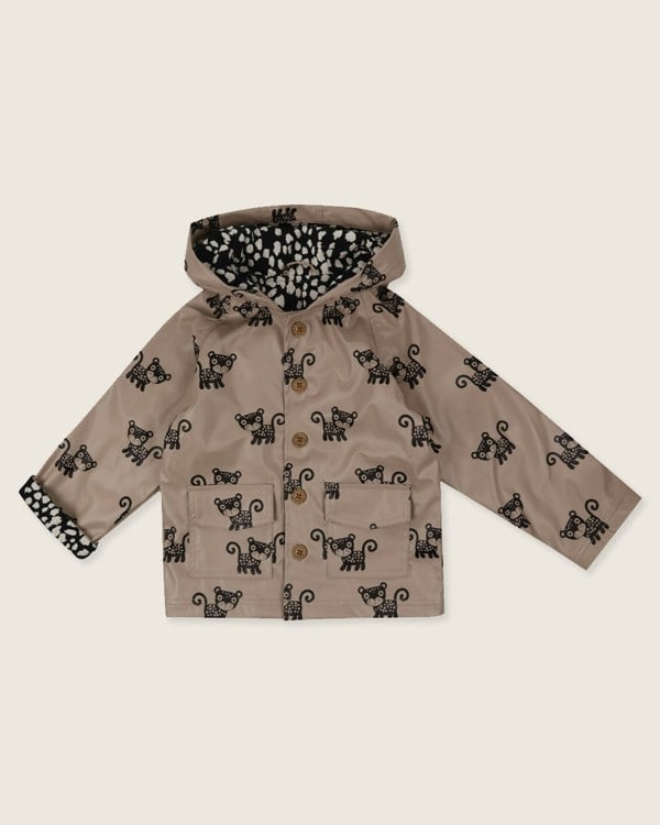 Sustainable kids waterproof jacket