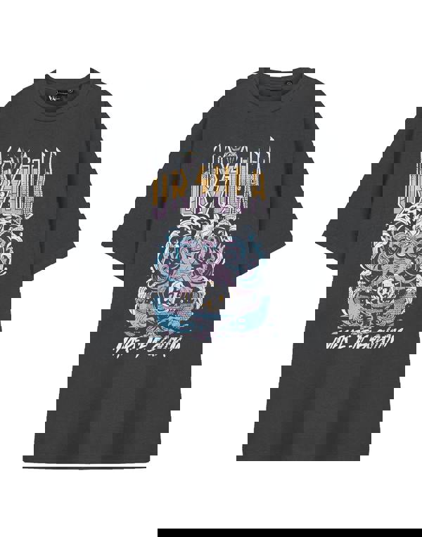 Disney Villains Womens Grey Ursula Short Sleeved T-Shirt