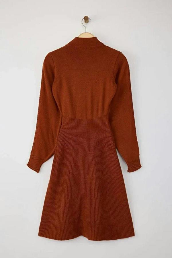 WOVCOR Mini Knit Lace Dress