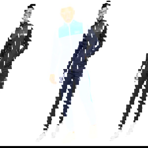 Crosshatch Mens Chinooks Tracksuit - Navy/Blue