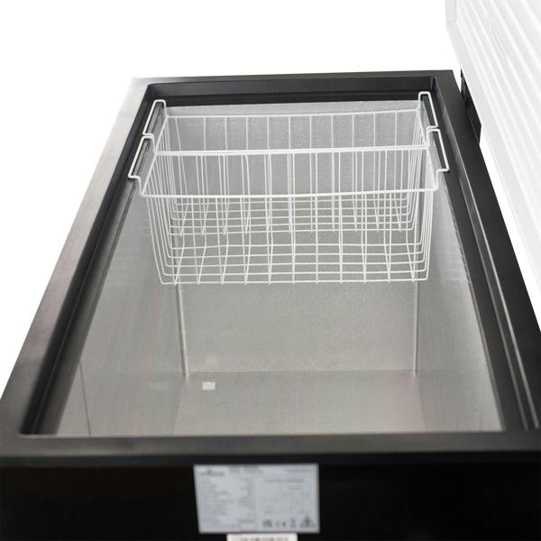 Willow 380L Chest Freezer W380CFB - Black
