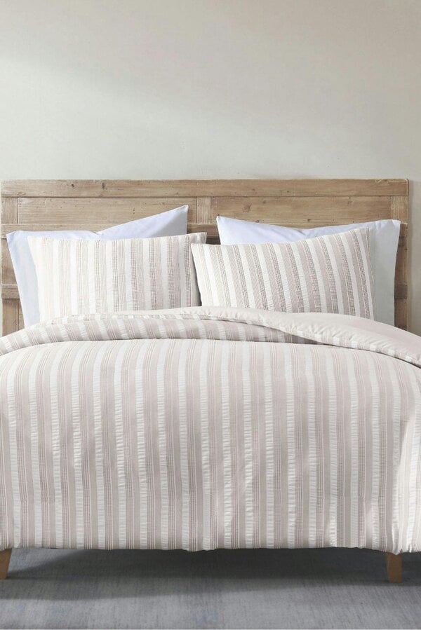 Ezysleep Woven Waffle Duvet Cover Set