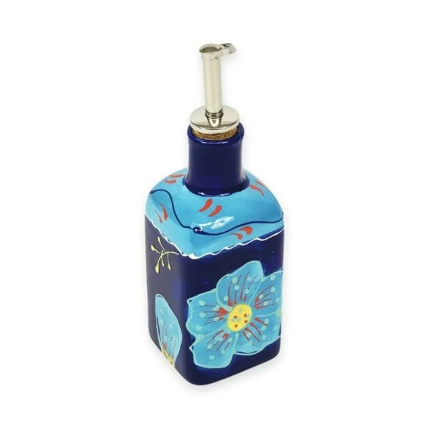 OSQ SS Oil Drizzlers Blue Flower