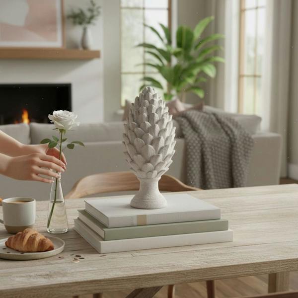30CM RESIN FLOWER DECORATION