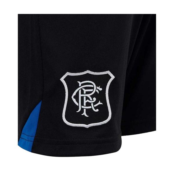 Umbro Unisex Adult 2025/2026 Rangers FC Third Shorts - Black/Blue - 