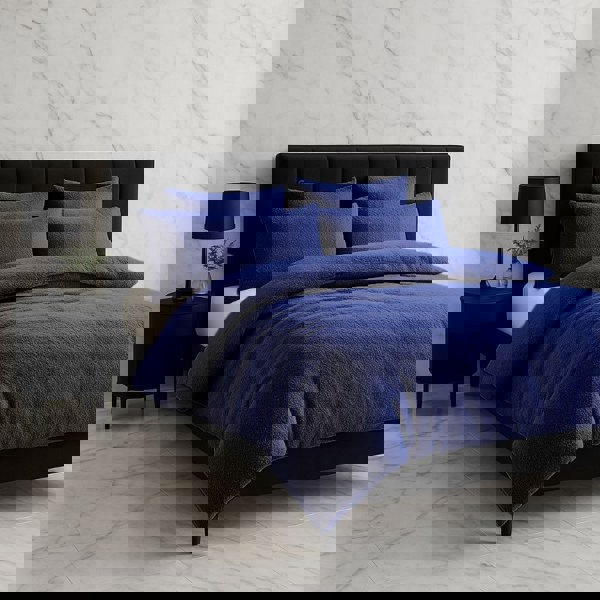 Snug City Teddy Bear Fleece Duvet Cover & Pillow Case Set