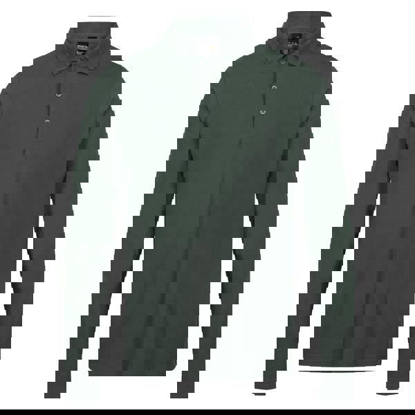 Regatta Professional Mens Long-Sleeved Polo Shirt - Dark Green