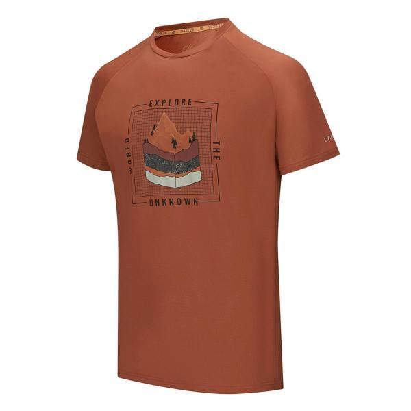 Dare 2B Mens Tech II Layered T-Shirt - Arabian Spice - 