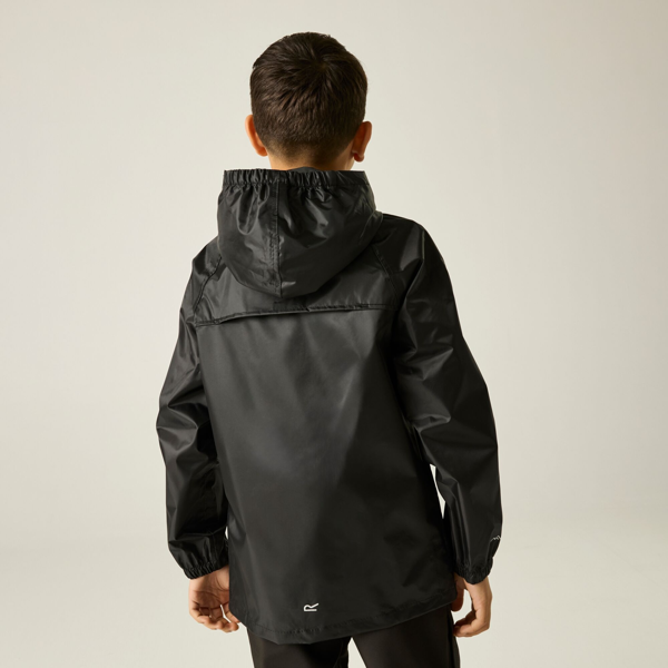 Regatta Great Outdoors Childrens/Kids Stormbreak Waterproof Jacket - Black