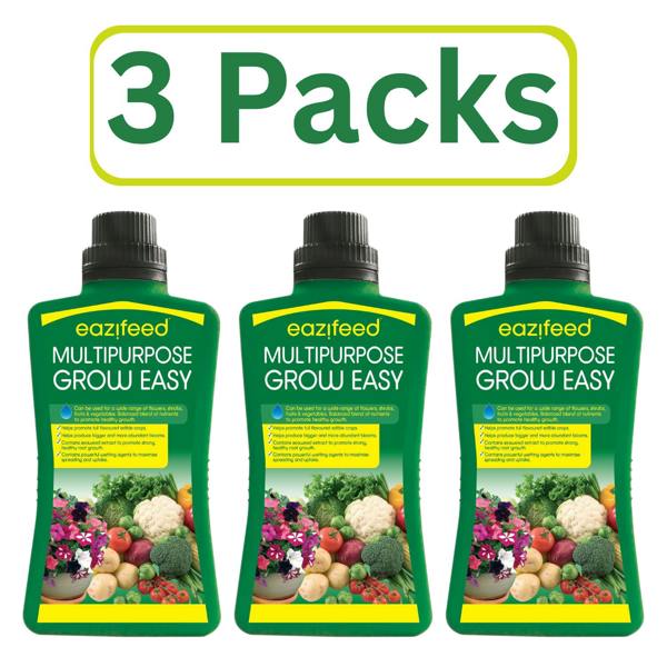 Eazifeed 3X Multi Purpose Liquid Plant Food Concentrate Eazifeed For Fruit Flowers 500ml