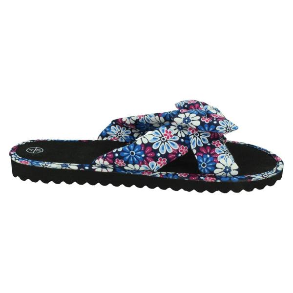 Spot On Ladies Spot On Slip On Summer Flip Flops F00427
