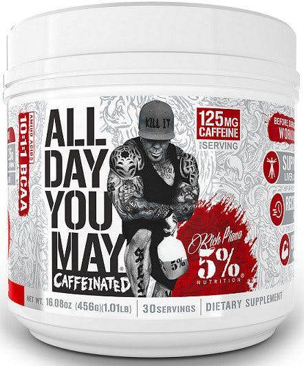 5% Nutrition AllDayYouMay Caffeinated - Legendary Series, Southern Sweet Tea - 462g