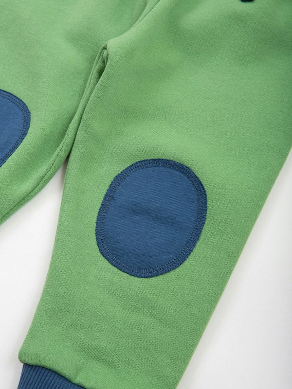 Kite Boys Organic Knee Patch Joggers Fern