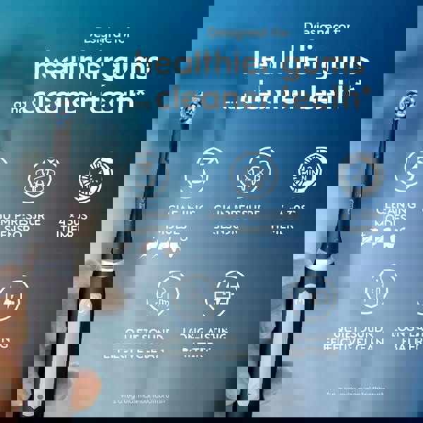 Oral-B iO 3 Electric Toothbrush | Black | 1 Brush Head | Travel Case