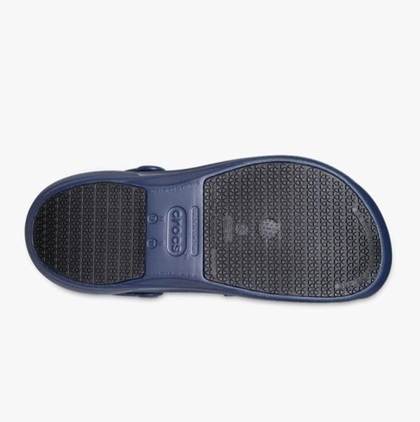 Crocs At Work BISTRO Unisex Slip-Resistant Work Clogs Navy