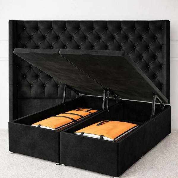 Great British Beds Topaz Winged Divan Ottoman Bed