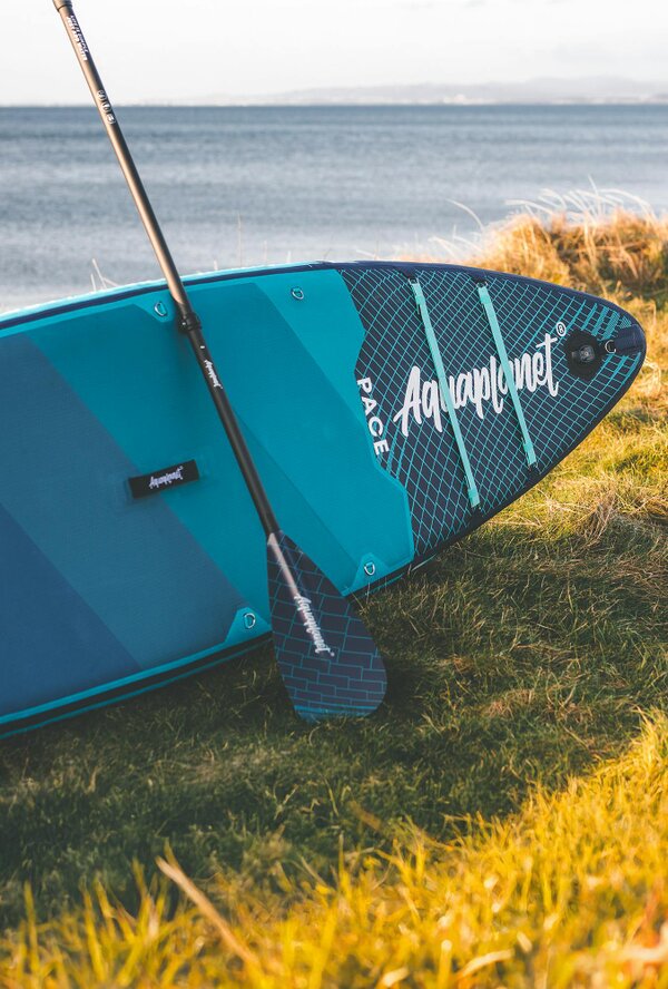 Aquaplanet PACE 10'6 Inflatable Paddle Board Package - Lagoon
