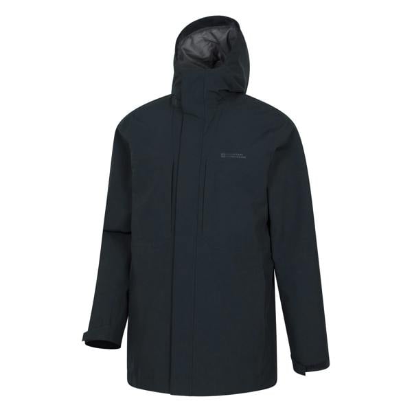 Mountain Warehouse Mens Ridge Waterproof Jacket - Navy - 