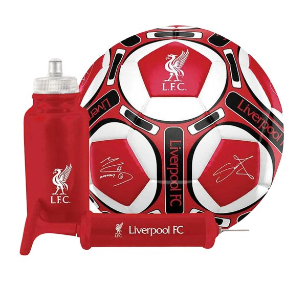 Liverpool FC Signature Gift Set (Pack of 3) - Red/White/Black