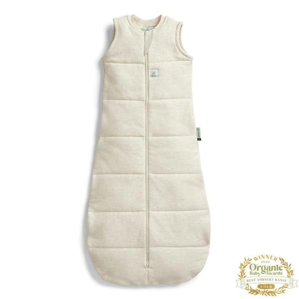 ergoPouch - Organic  Winter Jersey Sleeping Bag - Oatmeal - 2.5 TOG