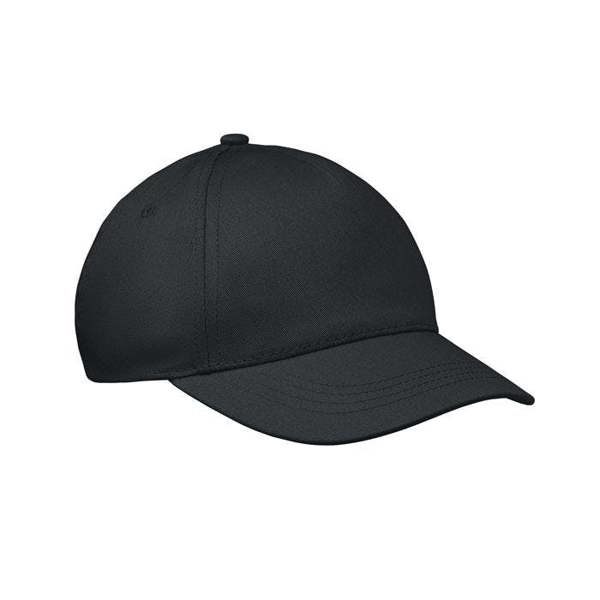 MidOcean Childrens/Kids Buzz Kids Baseball Cap - Black - 