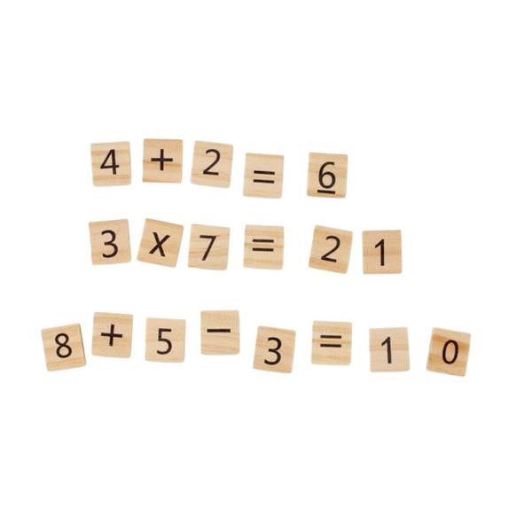 MidOcean Educount Wooden Counting Game - Beige - 