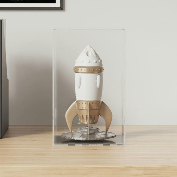 Berkfield Display Box Transparent 14x14x22 cm Acrylic