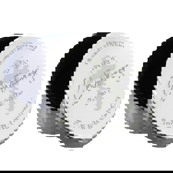 Personalised Memento Company Personalised Christening Round Trinket Box