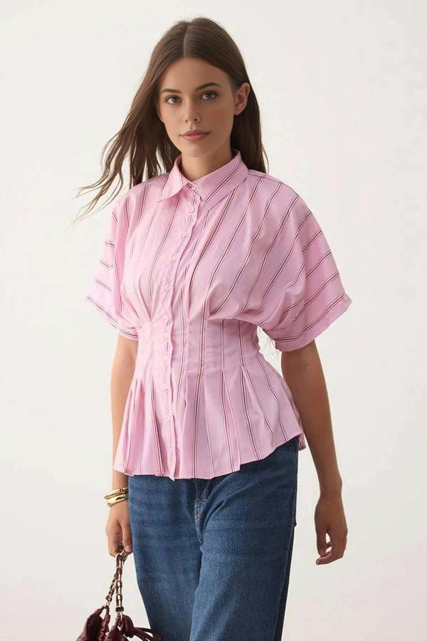 WOVCOR Striped Shirt