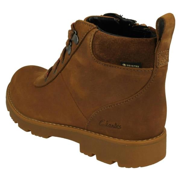 Clarks Boys Clarks Casual Ankle Boots Heath Go GTX K