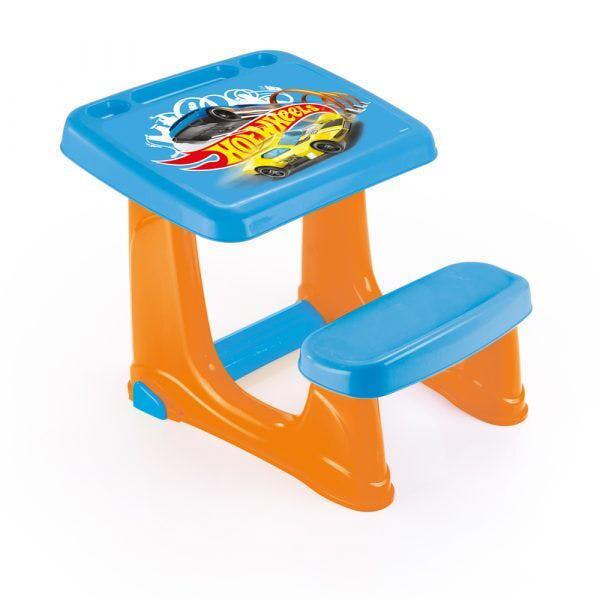 IMPERFECT Dolu Hot Wheels Study Desk - Orange/Blue
