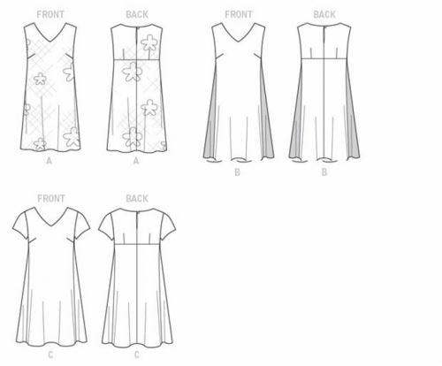 Butterick Sewing Pattern 6317, Dresses for Women, A5 (6-8-10-12-14) - Easy