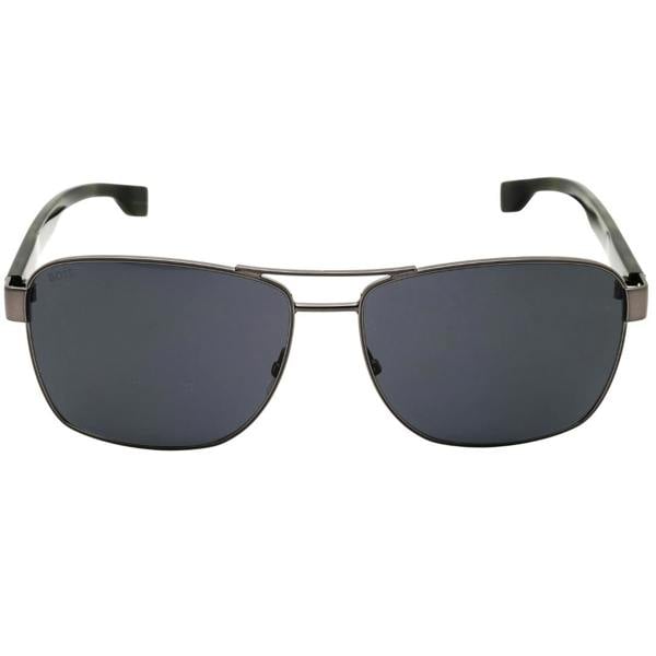 Hugo Boss Boss 1240/S 0Kj1 Ir Ruthenium Grey/Grey Sunglasses Male 60X15X140 One Size
