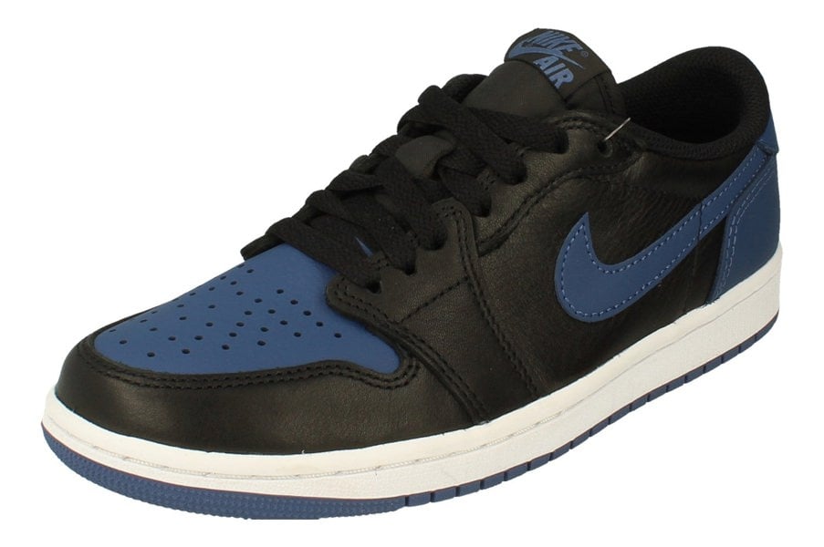 Nike Air Jordan 1 Retro Low Og Mens Trainers Cz0790  041 - Black Mystic Navy White 041 - Photo 0