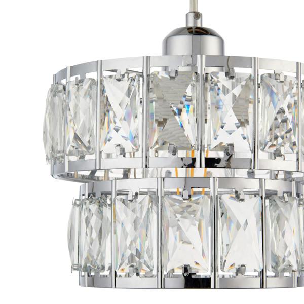Pagazzi Lighting Darla Clear Ceiling Pendant Shade