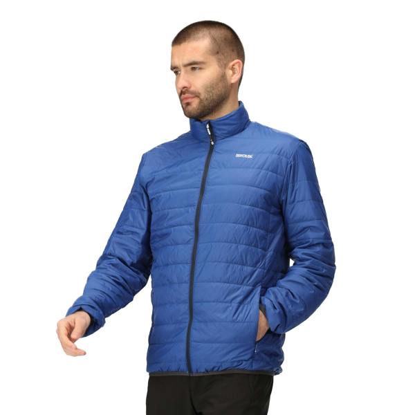 Regatta Mens Hillpack Quilted Insulated Jacket - New Royal/Strong Blue - 