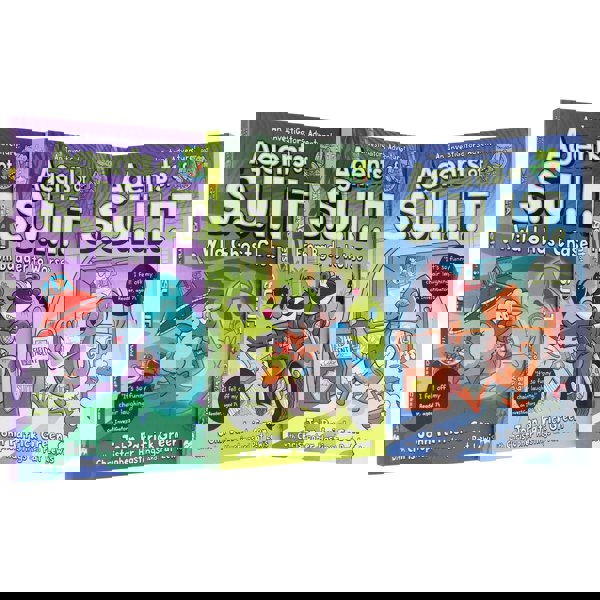 Investigators: Agents Of S.U.I.T. Series 3 Books Collection Box Set By John Patrick Green(Agents Of S.U.I.T., From Badger To Worse & Wild Ghost Chase)