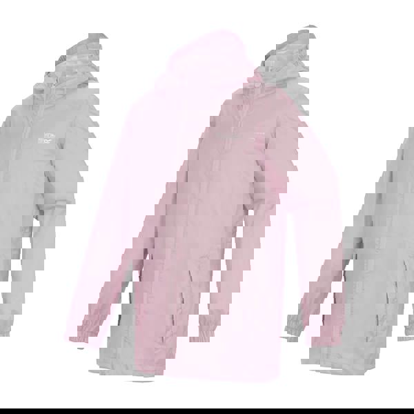 Regatta Great Outdoors Childrens/Kids Pack It Jacket III Waterproof Packaway Black - Powder Lilac - 