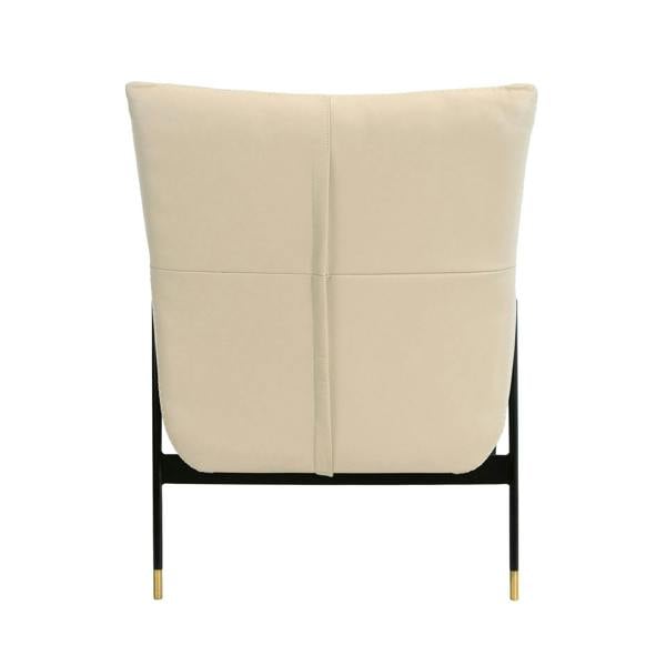 Angel Cerdá Pearl Grey Leather Armchair 5042