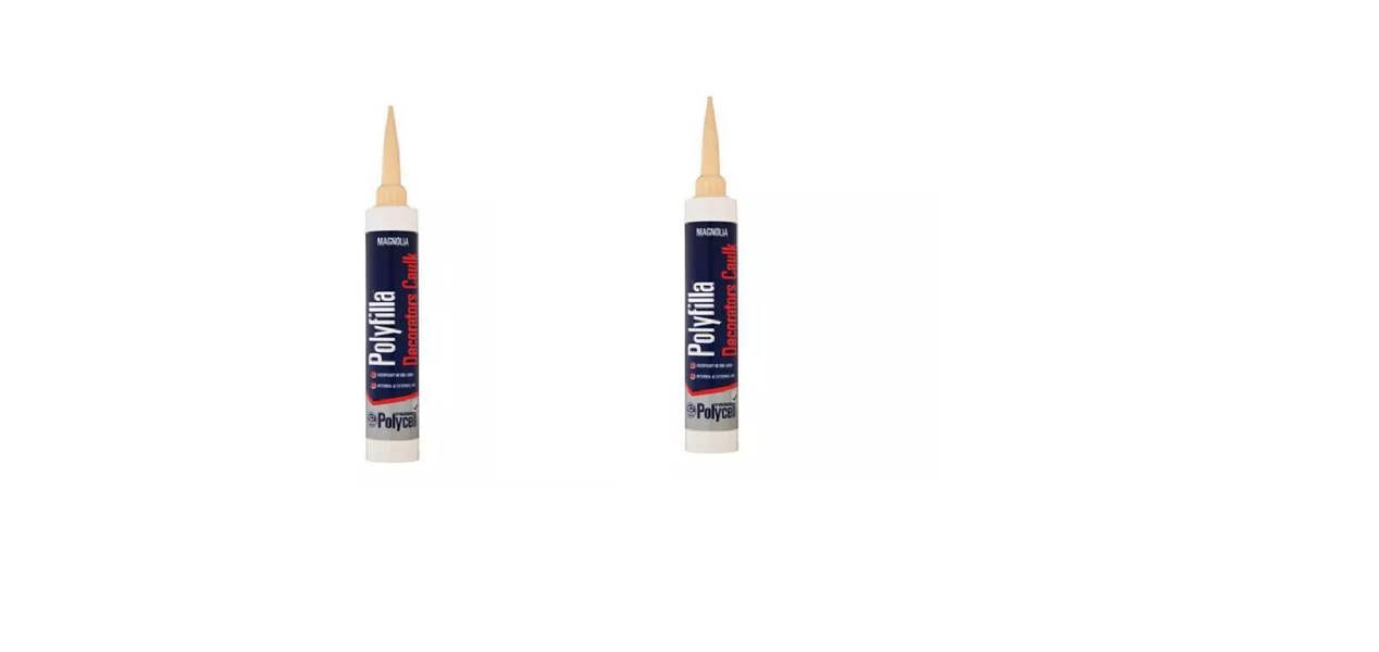 Polycell Trade Polyfilla Decorators Caulk Magnolia  380ml