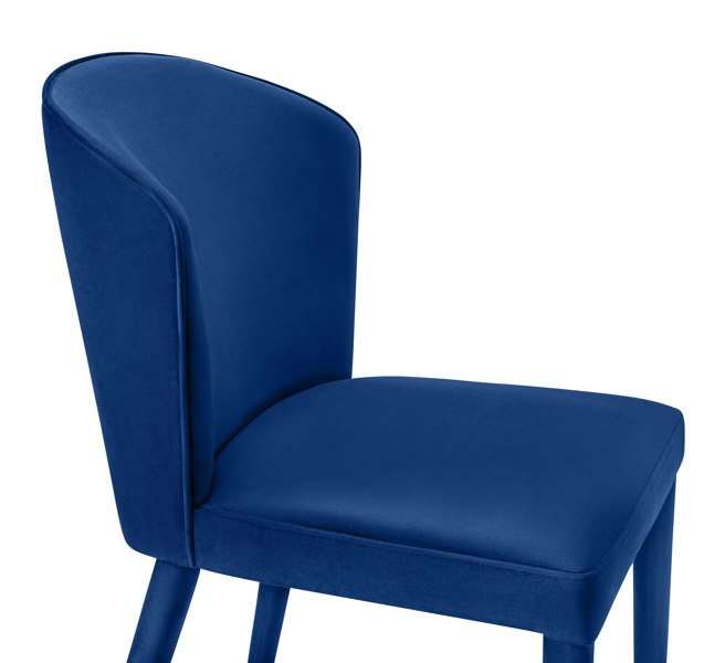 Furniture Edit Metropolitan Navy Velvet Chair