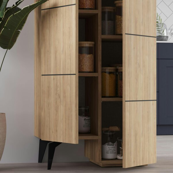 Decortie Stair Modern Storage Cabinet Multipurpose