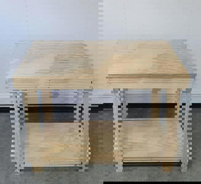 Arbor Garden Solutions Wooden Workbench Superior Strength 18mm Plywood Top