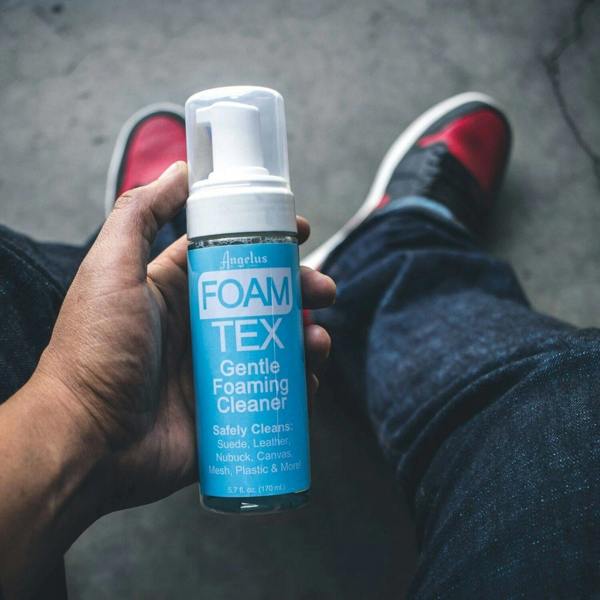 Angelus Foam Tex Kit - Complete Cleaning System for Delicate Materials