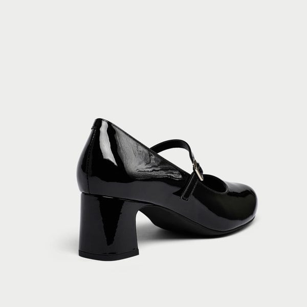 Calla Helena Shoes - Black Patent Leather