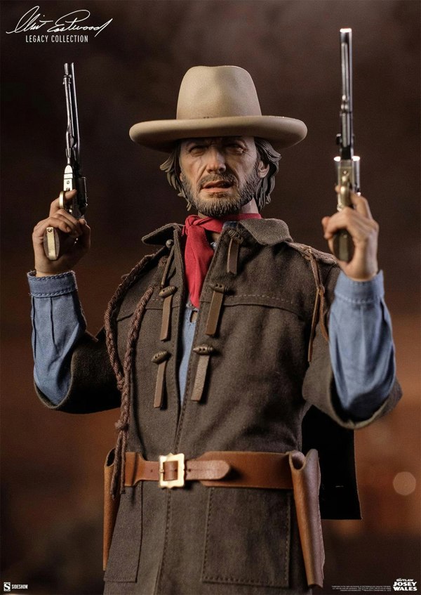 Sideshow The Outlaw Josey Wales Action Figure Clint Eastwood Legacy Collection 1:6 Sideshow 100454