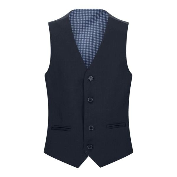 Paul Andrew Boys 5 Piece Navy Blue Classic Suit