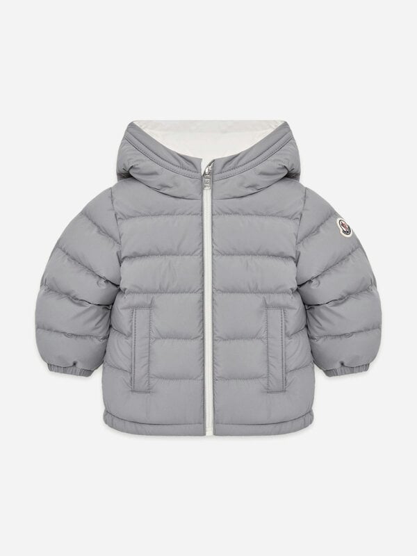 Moncler Enfant Baby Boys Down Padded Brannock Jacket in Grey