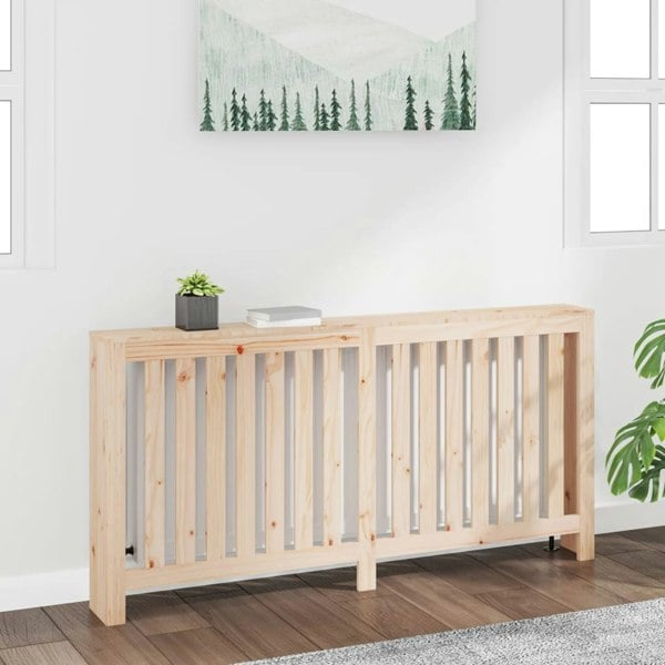 Berkfield Radiator Cover 169x19x84 cm Solid Wood Pine