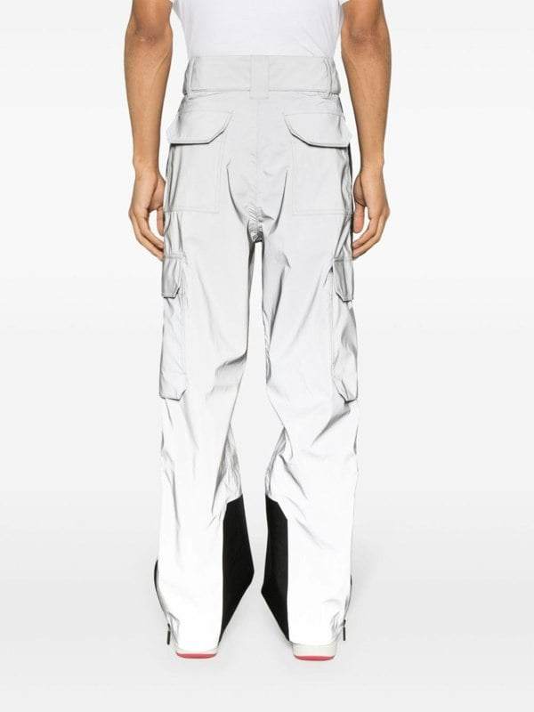 Palm Angels Reflective Ski Pants Silver / Black - Supplied FashionPALM ANGELS